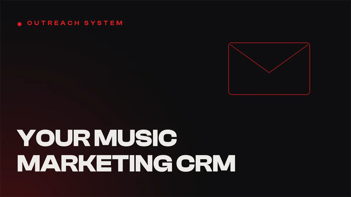 Setting Up Your Music Marketing CRM