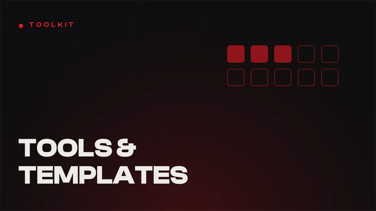 Tools & Templates